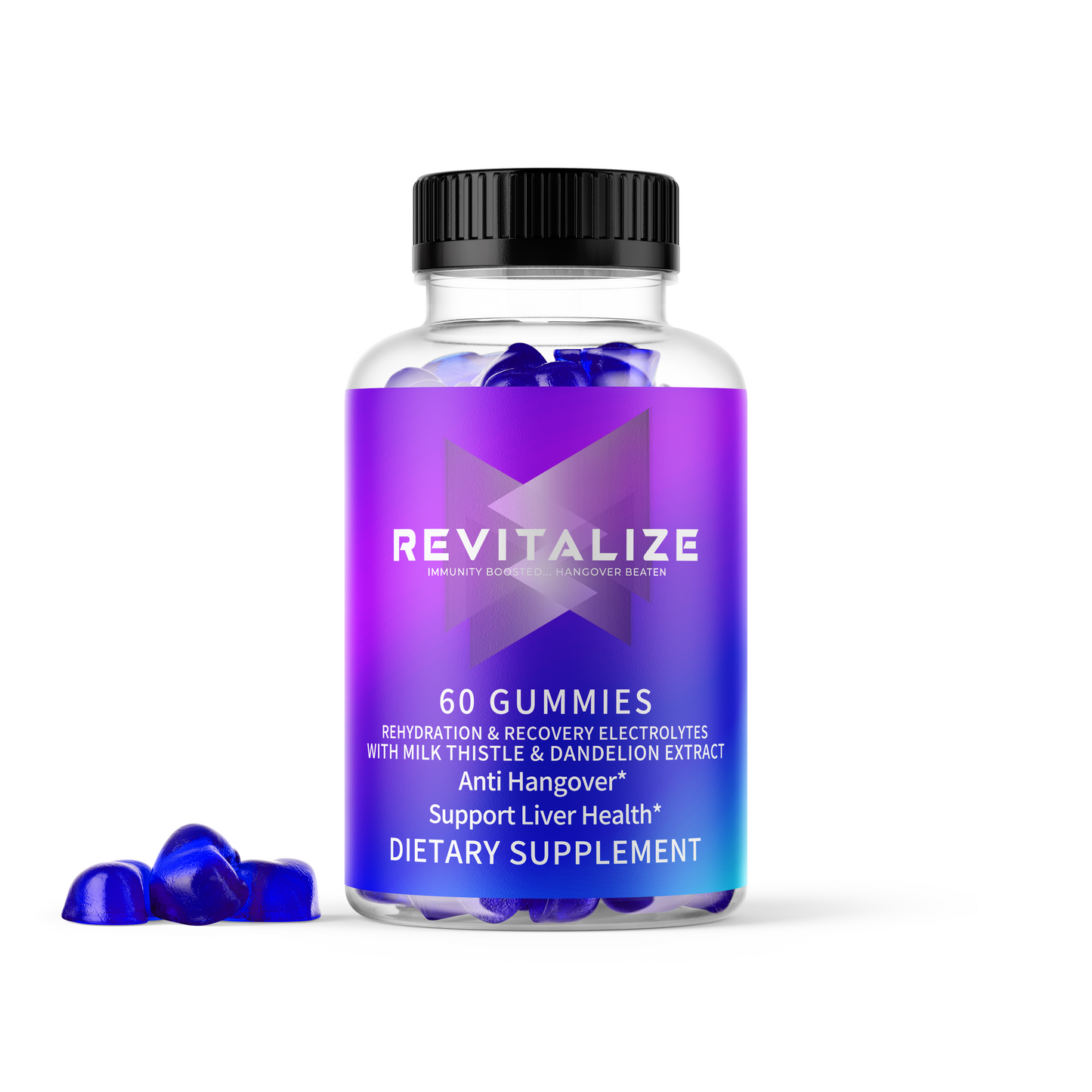 Revitalize - Mixed Berry Flavour | 60 Gummies